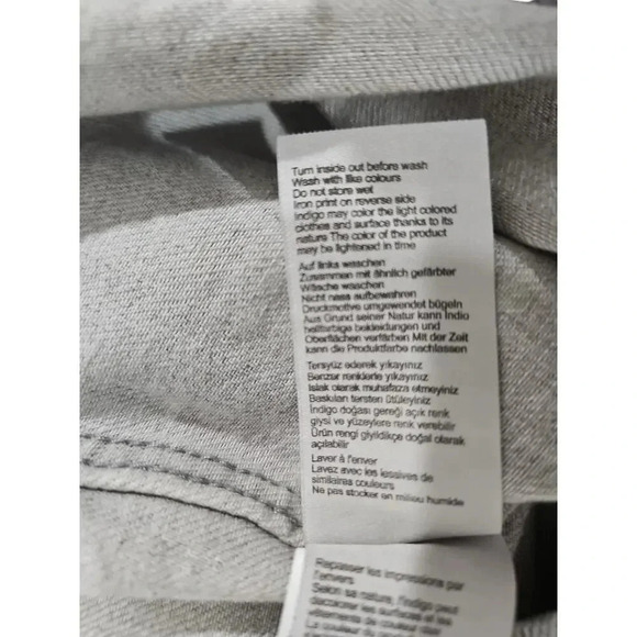 Mavi Men's Stefan Denim Jacket Shirt Stone Natural Dye Size XXL NWT - Picture 16 of 16